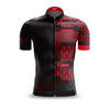 Mens Mondrian vs Art Deco Red Jersey